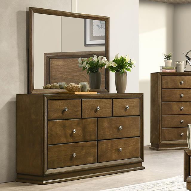  Furniture of America Kirkham FM7213WN-D 7-Drawer Dresser IMAGE 1