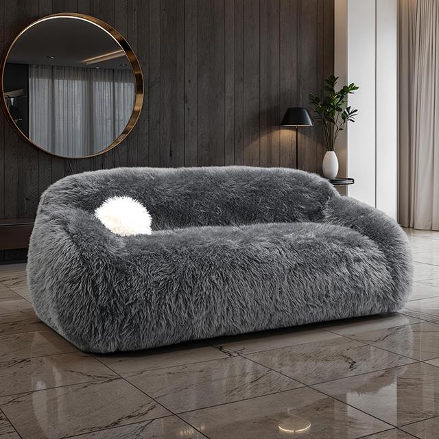  Furniture of America Darwen FM64006DG-SF Sofa IMAGE 1