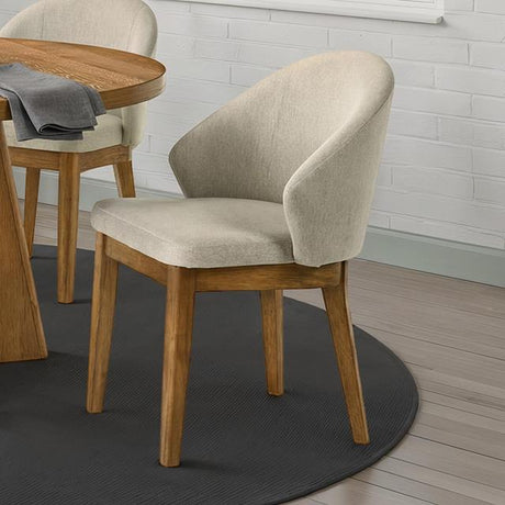  Furniture of America Orsino FM3223WN-AC-2PK Set Of 2 Arm Chair IMAGE 1