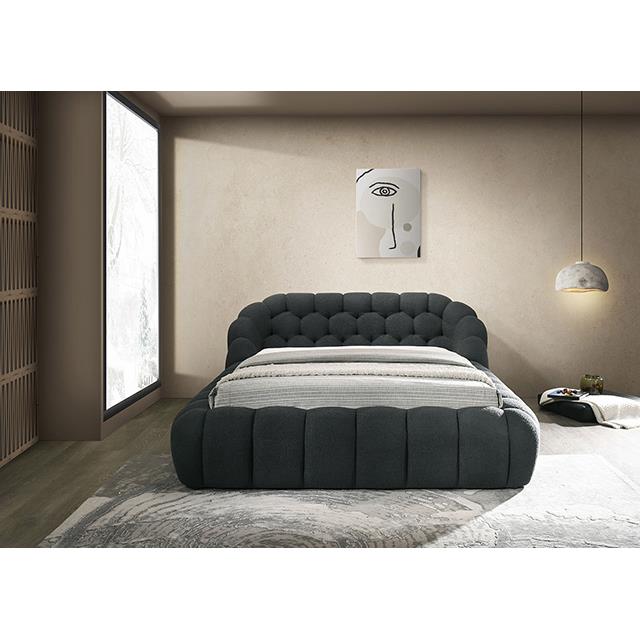  Furniture of America Newquay FM7260BK-Q-BED Queen Bed IMAGE 4