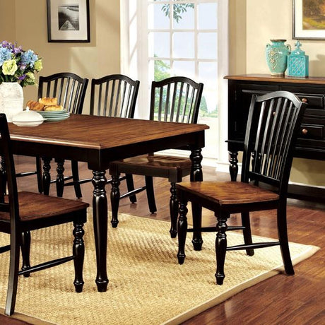 Furniture of America Mayville CM3431T-9PC 9 Pc Dining Table Set IMAGE 5