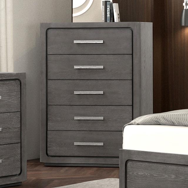  Furniture of America Crowthorne FM70100GY-C Chest IMAGE 1