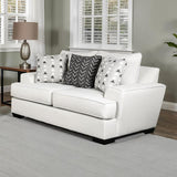  Furniture of America Hyde Park SM1254-LV Loveseat with Pillows IMAGE 1