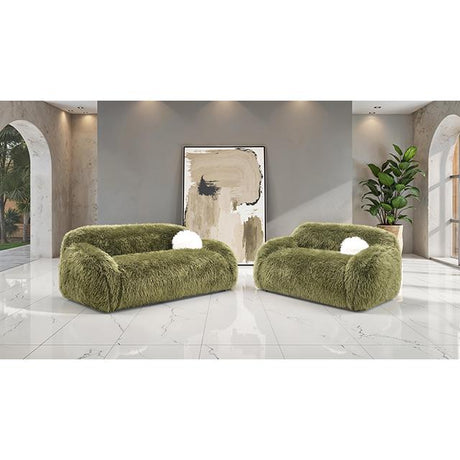  Furniture of America Darwen FM64006GR-LV Loveseat IMAGE 2