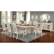  Furniture of America Arcadia CM3150WH-T-9PC 9 Pc Dining Table Set IMAGE 1