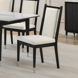  Furniture of America Maidstone FM32001BK-SC-2PK Set Of 2 Side Chair IMAGE 1