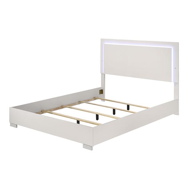  Furniture of America Sinistra FM7211WH-Q-BED Queen Bed IMAGE 3