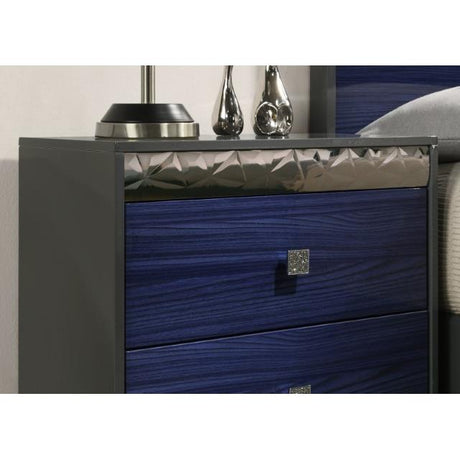 Furniture of America Hartlepool FM7250BL-N Nightstand IMAGE 3