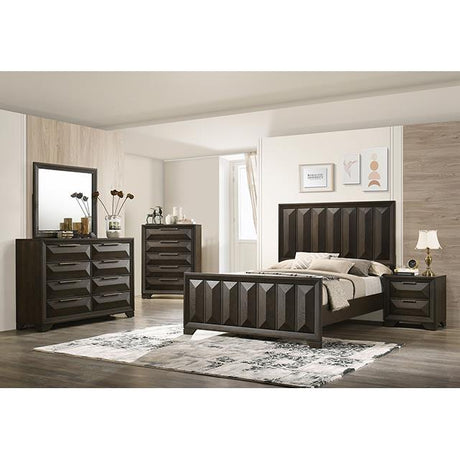  Furniture of America Hexham FM7232BR-EK-BED King Bed IMAGE 2