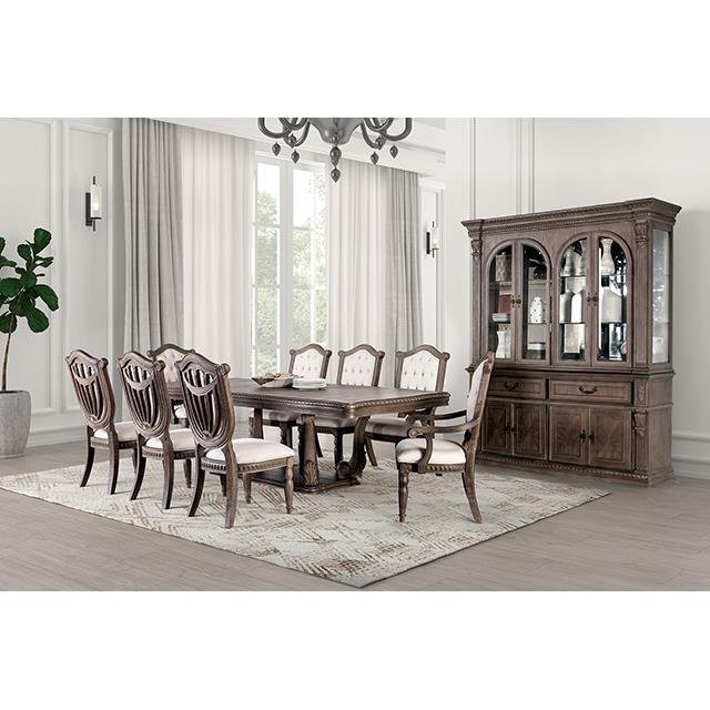  Furniture of America Seven Oaks FM3418AK-T-9PC 9 Pc Dining Table Set IMAGE 1