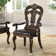  Furniture of America Leovanni FM31003DB-AC-2PK Set Of 2 Arm Chair IMAGE 1