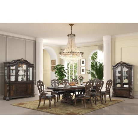  Furniture of America Leovanni FM31003DB-AC-2PK Set Of 2 Arm Chair IMAGE 2