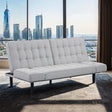 Furniture of America Bellevue FM2801LG Futon Sofa IMAGE 1