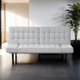  Furniture of America Bellevue FM2801LG Futon Sofa IMAGE 4