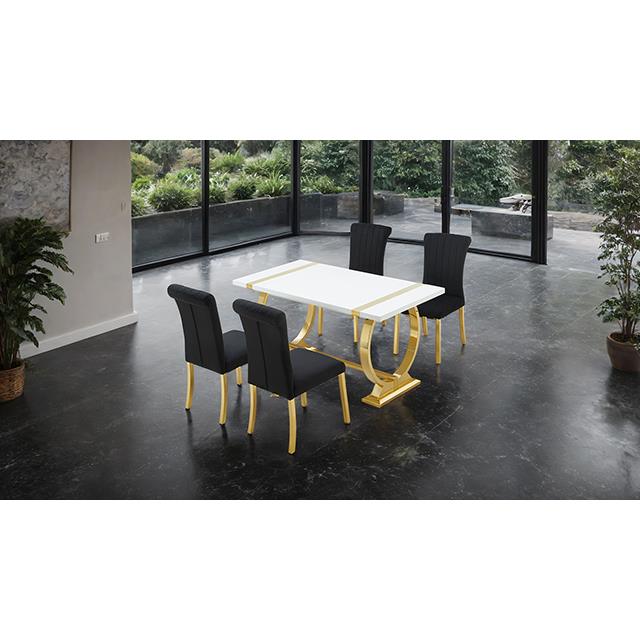  Furniture of America Holstebro FM37007GB-SC-2PK Set Of 2 Side Chair IMAGE 2