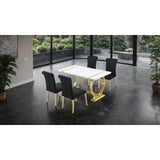  Furniture of America Holstebro FM37007GB-SC-2PK Set Of 2 Side Chair IMAGE 2