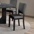  Furniture of America Oberto SL3406DG-SC-4PK Upholstered Side Chair IMAGE 1