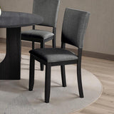  Furniture of America Oberto SL3406DG-SC-4PK Upholstered Side Chair IMAGE 1
