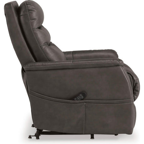  Signature Design by Ashley Strawbill 6390912 Power Lift Recliner IMAGE 5