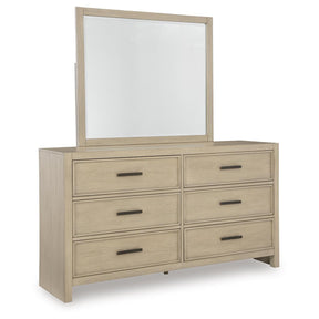  Signature Design by Ashley Calmoro B602B1 Dresser and Mirror IMAGE 1