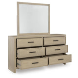 Signature Design by Ashley Calmoro B602B1 Dresser and Mirror IMAGE 3