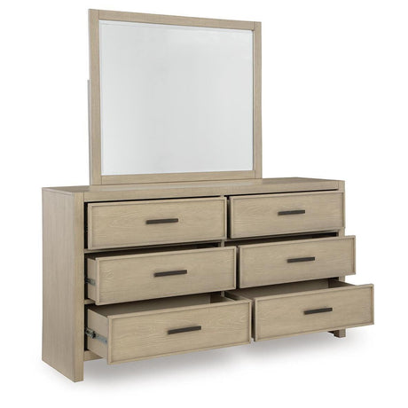  Signature Design by Ashley Calmoro B602B1 Dresser and Mirror IMAGE 3