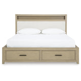  Signature Design by Ashley Calmoro B602B8 King Bookcase Bed IMAGE 3