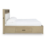  Signature Design by Ashley Calmoro B602B8 King Bookcase Bed IMAGE 4