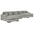  Signature Design by Ashley Lindyn 21105S20 4 pc Sectional with Double Chaise IMAGE 1