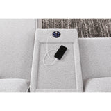  Signature Design by Ashley Modmax II 65907S43 6 pc Power Reclining Sectional with Chaise and Audio Console IMAGE 4