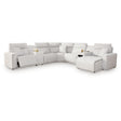  Signature Design by Ashley Modmax II 65907S45 7 pc Power Reclining Sectional with Chaise and Audio Console IMAGE 1