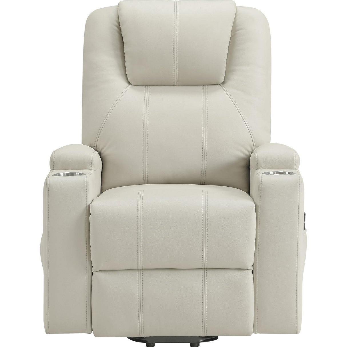  Coaster Furniture Armstrong Leather Look Lift Chair 609477P IMAGE 4