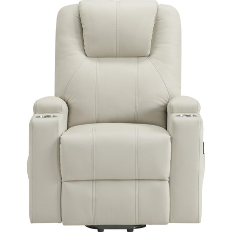  Coaster Furniture Armstrong Leather Look Lift Chair 609477P IMAGE 4