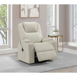  Coaster Furniture Armstrong Leather Look Lift Chair 609477P IMAGE 9