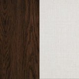  Coaster Furniture Baney 104507DOK Fabric Upholstered Dining Side Chair - Cream/Dark Oak IMAGE 12