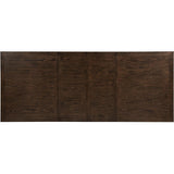  Coaster Furniture Ridgewell 104601 Rectangular Trestle Dining Table - Dark Oak IMAGE 10