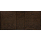  Coaster Furniture Ridgewell 104601 Rectangular Trestle Dining Table - Dark Oak IMAGE 11