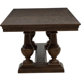  Coaster Furniture Ridgewell 104601 Rectangular Trestle Dining Table - Dark Oak IMAGE 9