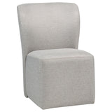  Coaster Furniture Jaelynn 107052BEI Set of 2 Upholstered Parsons Dining Side Chair - Beige IMAGE 10
