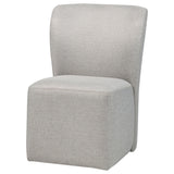  Coaster Furniture Jaelynn 107052BEI Set of 2 Upholstered Parsons Dining Side Chair - Beige IMAGE 11