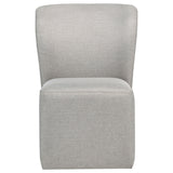  Coaster Furniture Jaelynn 107052BEI Set of 2 Upholstered Parsons Dining Side Chair - Beige IMAGE 12