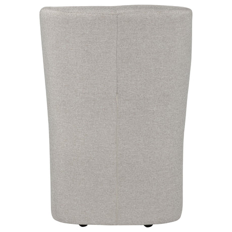  Coaster Furniture Jaelynn 107052BEI Set of 2 Upholstered Parsons Dining Side Chair - Beige IMAGE 6