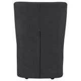  Coaster Furniture Jaelynn 107052CHAR Set of 2 Upholstered Parsons Dining Side Chair - Charcoal IMAGE 12