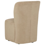  Coaster Furniture Jaelynn 107052TAN Set of 2 Upholstered Parsons Dining Side Chair - Tan IMAGE 5