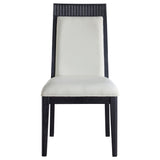  Coaster Furniture Brookmead 108233 Set of 2 Dining Side Chair - Ivory/Black IMAGE 11
