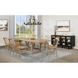  Coaster Furniture Middleton 108541 106-inch Extension Leaf Dining Table - Natural Brown IMAGE 11