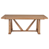  Coaster Furniture Middleton 108541 106-inch Extension Leaf Dining Table - Natural Brown IMAGE 7