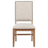  Coaster Furniture Middleton 108542 Set of 2 Upholstered Dining Side Chair - Beige IMAGE 9