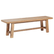  Coaster Furniture Middleton 108543 60-inch Wood Backless Dining Bench - Natural Brown IMAGE 1