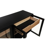  Coaster Furniture Middleton 108545BLK 4-door Sideboard Server with Dual Drawers - Black IMAGE 13